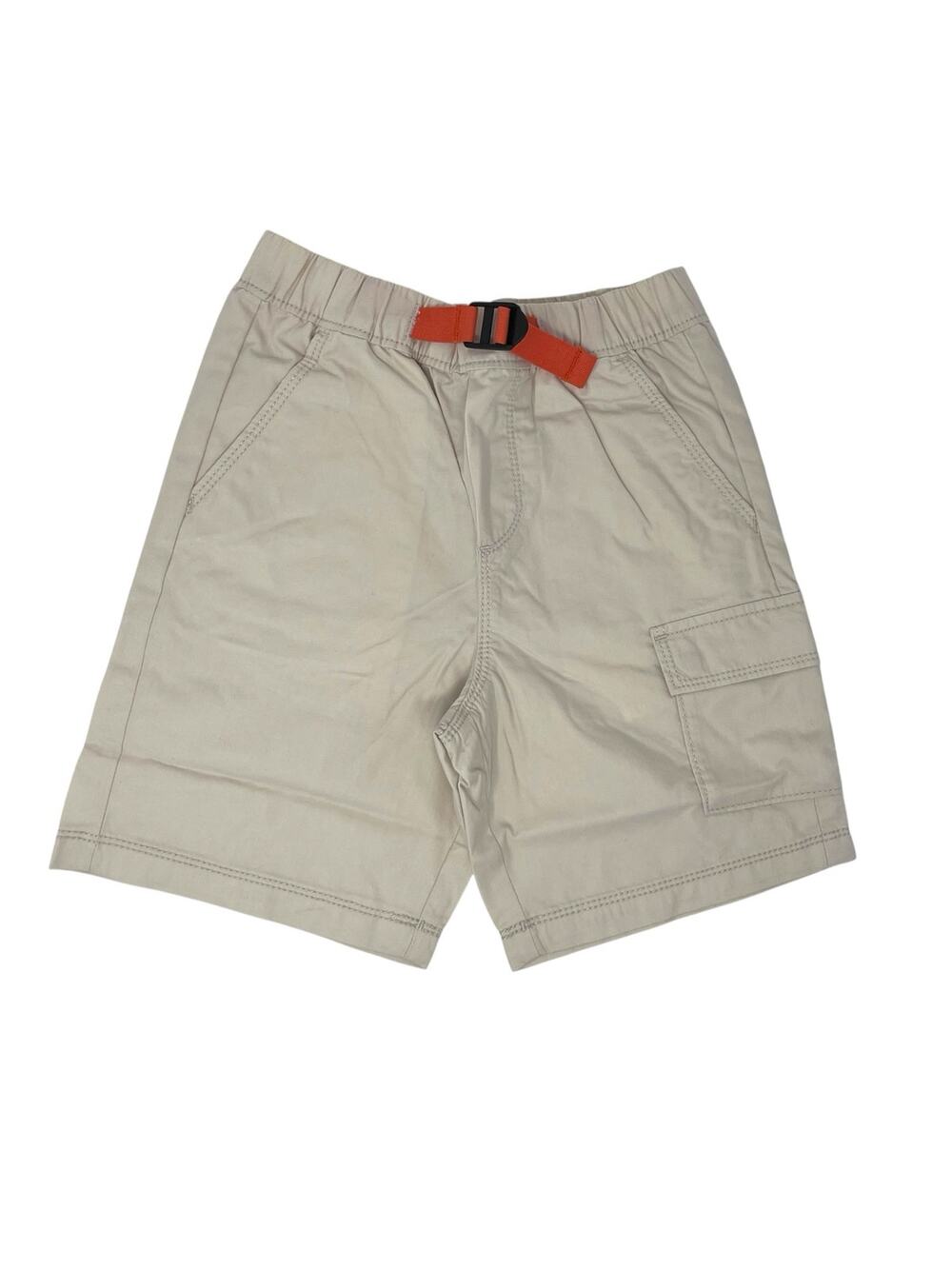 Hanna Andersson Trekker Shorts Light Oat Orange Belt NWT Cotton Cargo. Size 3